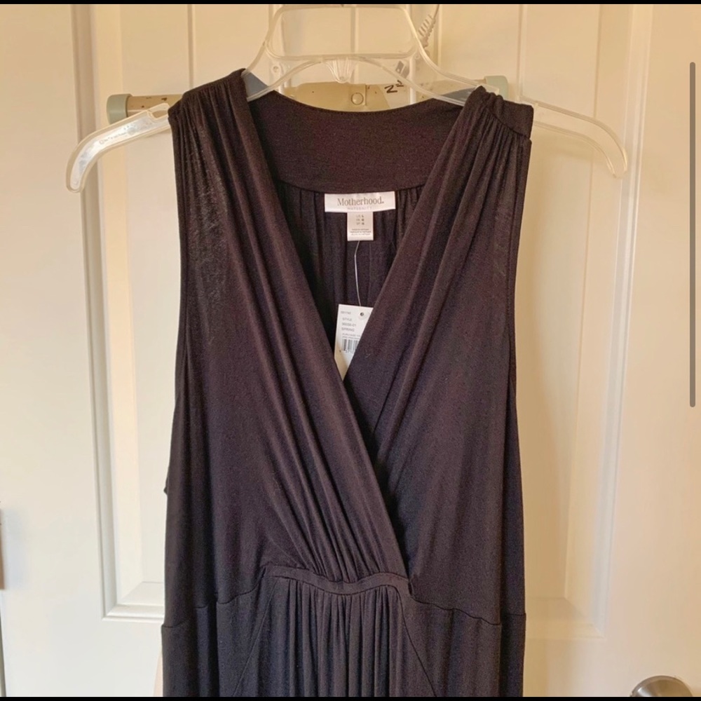 NWT Motherhood Maternity Maxi Dress Size L - Picture 3 of 11